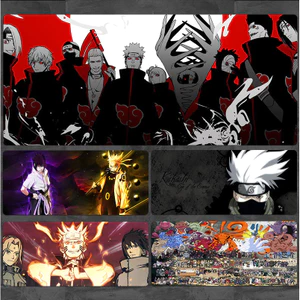Naruto Anime Miếng Lót Chuột Lớn Naruto Uzumaki Hatake Kakashi Chơi Game Mousepad Sasuke Sas Hyuuga Hinata Akatsuki Bàn Phím Máy Tính Bàn Thảm