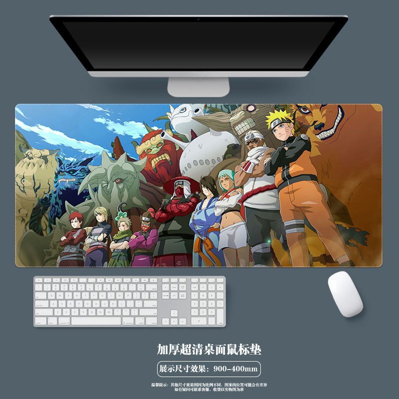 Naruto Anime Miếng Lót Chuột Lớn Naruto Uzumaki Hatake Kakashi Chơi Game Mousepad Sasuke Sas Hyuuga Hinata Akatsuki Bàn Phím Máy Tính Bàn Thảm