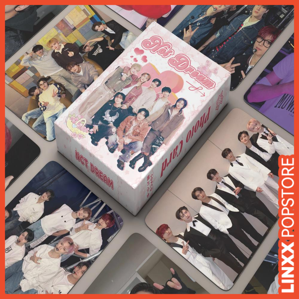 Linxx 50 Chiếc NCT Dream Lomo Cards Hàn Quốc Pop Boy Band Sưu Tập Bưu Thiếp Kpop Hàng Hóa Người Hâm Mộ Quà Tặng Thẻ Ảnh Cao Cấp