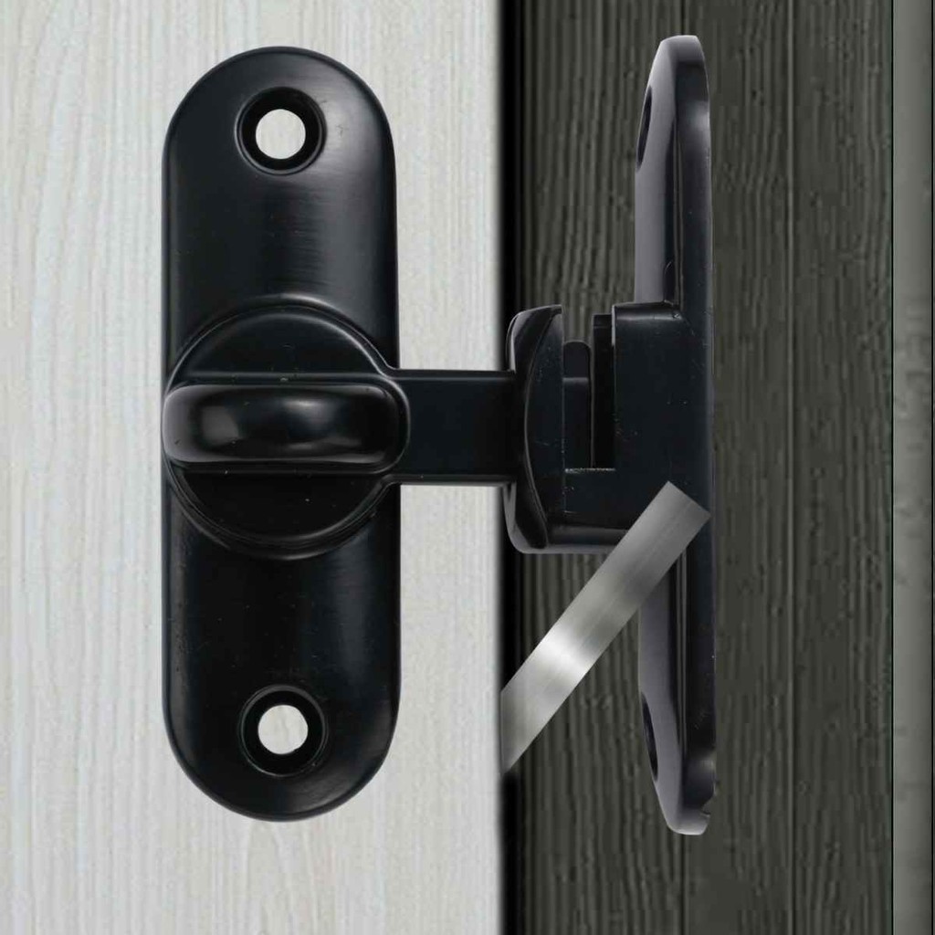 Chốt khóa cửa chống trộm dành cho cửa mở - lùa - trượt. Chốt xoay chống trộm bằng hợp kim dày dặn