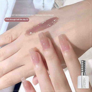 ANNIES Pudding Gel móng tay không màu Opal gradient băng trong suốt màu nude keo phototherapy nghệ thuật móng tay cho tiệm móng tay 15ml