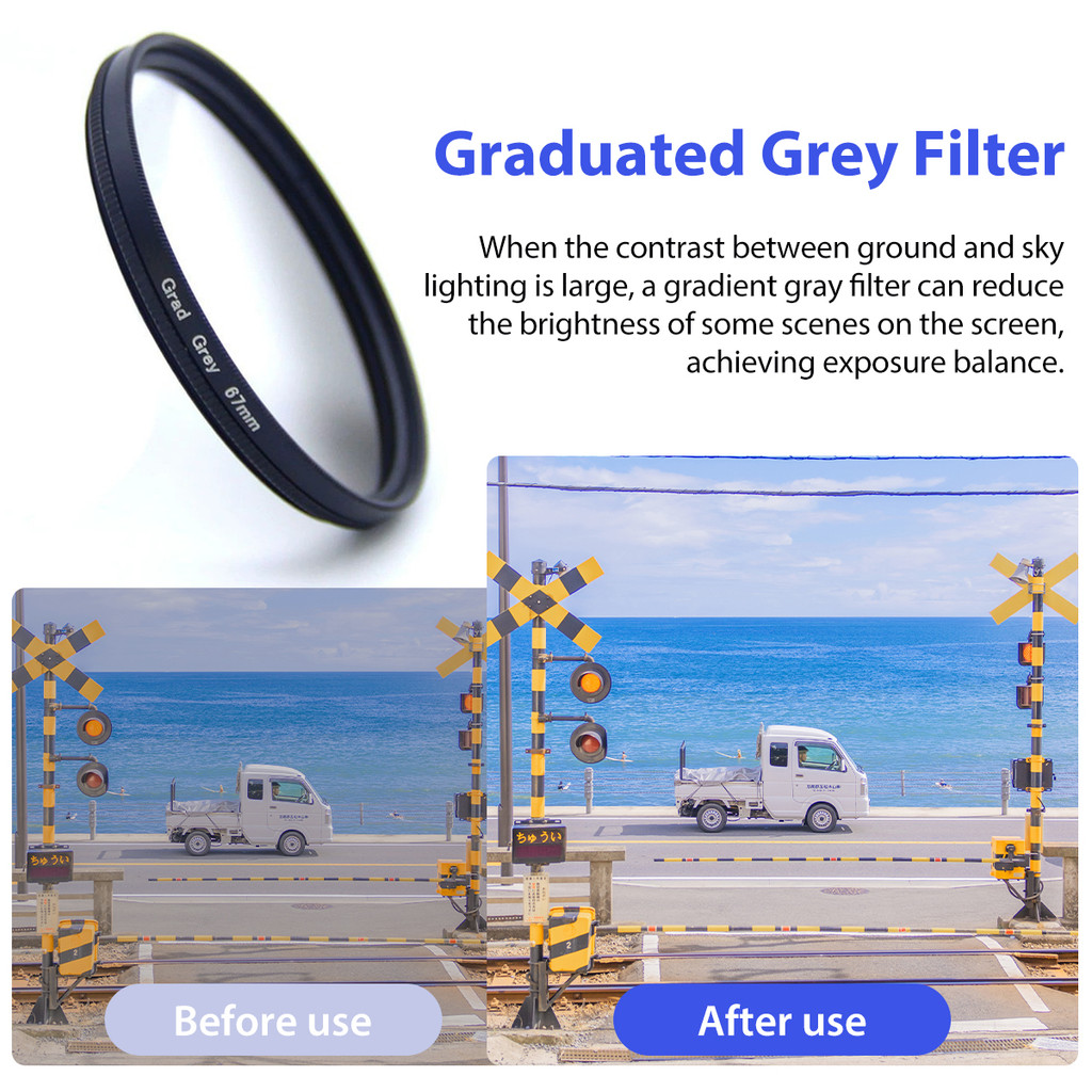 Ảnh Fonken Universal 67mm Điện Thoại Camera Lọc Ống Kính Kẹp CPL Phân Cực Cho Tất Cả Điện Thoại Thông Minh Bộ Lọc Ống Kính Máy Ảnh 2