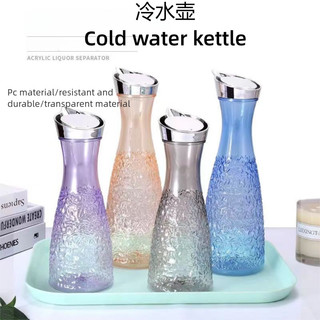 Acrylic PC Ấm Siêu Tốc Rượu Trong Suốt Họa Tiết Búa Đựng Rượu Chống Sốc Hộ Gia Đình Cói