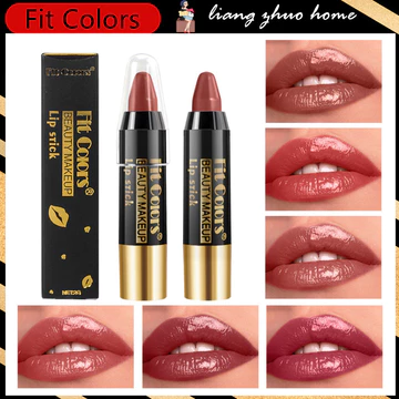 Phù Hợp Với Màu Sắc 6 Màu Đỏ Nâu Thạch Son Môi Crayon Gương Dưỡng Ẩm Cao Sắc Tố Kem Son Lót Môi Gợi Cảm Khỏa Thân Son Tint Trang Điểm Môi
