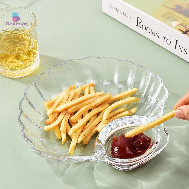 < Beartwo > 1 Đĩa Bánh Bao Trong Suốt Có Đĩa Gar Mảnh Sushi Ăn Sáng Trái Cây Khô Snack Spitg Ăn ĐẹpPiece