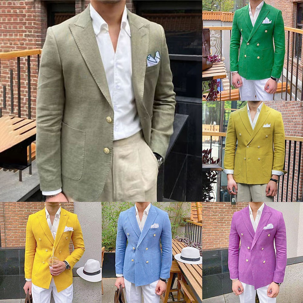 Áo Blazer Ve Áo Nhẹ Co Giãn Xuân Hè Thu Đông Phong Cách Thường Ngày Dài Tay