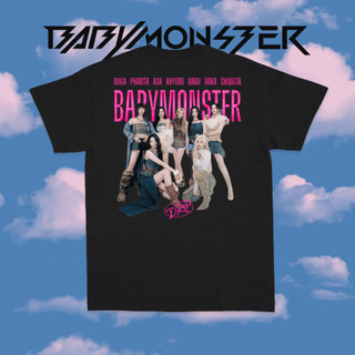 Áo thun tay ngắn hình ảnh từ album Drip của BabyMonster - Featuring Rami Ahyeon, Rora, Asa, Ruka, Chiquita & Pharita