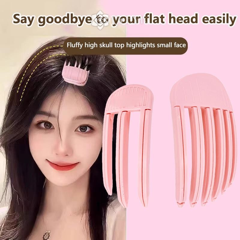 Qrhyk 3 / 6 Răng Lông Tơ Rễ Tóc Hiện Vật Cao Kẹp Tóc Tự Nhiên Lông Tơ Traceless Tóc Làm Đẹp Dụng Cụ Tạo Kiểu Cho Lười Mới
