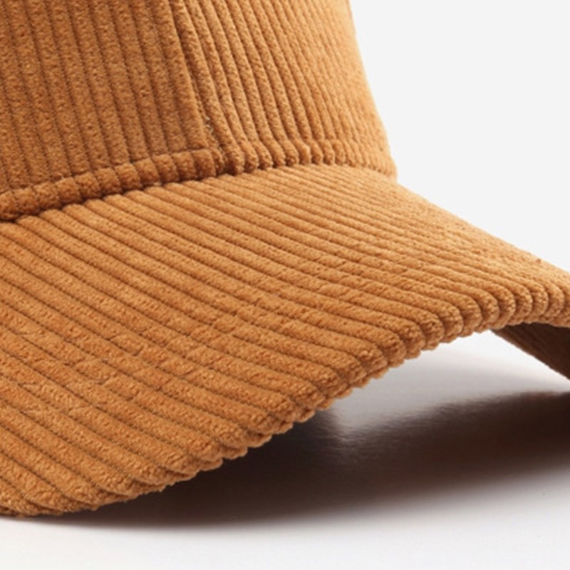 Mũ Bóng Chày Corduroy Phù Hợp Nhiều Kích Cỡ, Dành Cho Người Lớn và Thanh Thiếu Niên, Hoạt Động Ngoài Trời