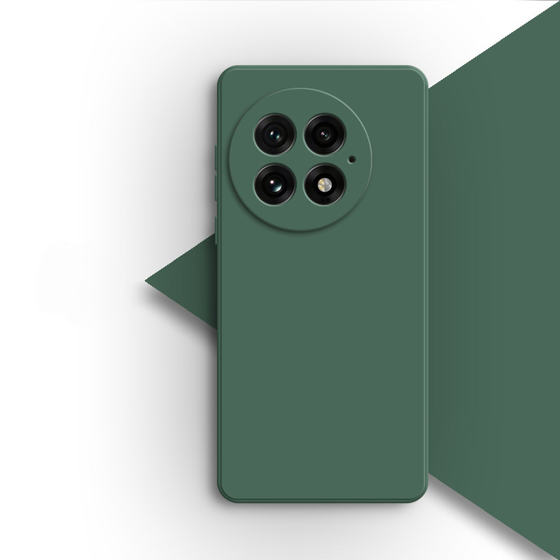 Ốp lưng silicon lỏng TPU thân thiện da, chống trầy xước cho OnePlus 10 Pro/13/13T/12/11