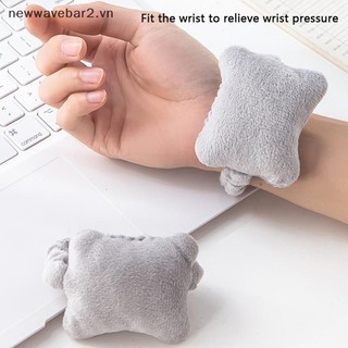 [Mới] Gối Tay Sang Trọng Chuột Bảo Vệ Cổ Tay Chuột Còn Lại Cổ Tay Chuột Dây Đeo Cổ Tay Hỗ Trợ Đệm Tóc Dây Co Giãn Chống Mài Mòn Tay.