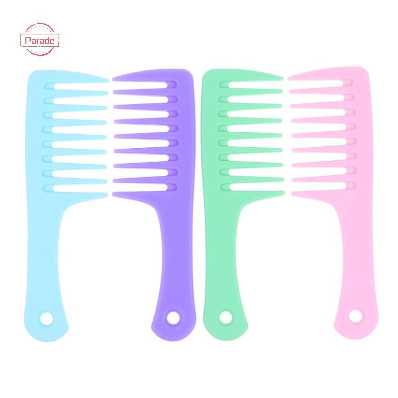 Lược chải tóc xoăn cỡ lớn / răng rộng dành cho nữ Dụng cụ tạo kiểu tóc mượt mà VN