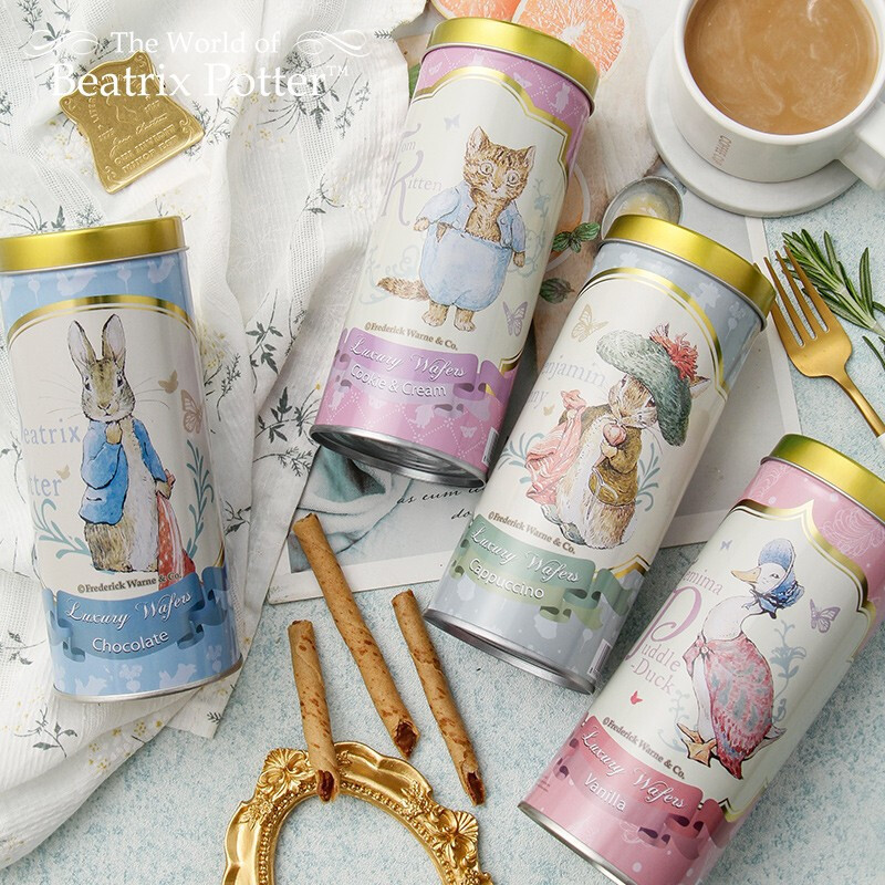 Peter Rabbit bánh quy wafer bánh phồng 100g bánh sandwich trứng cuộn ...