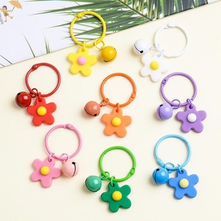 [GOU] Móc Khóa Hoa Kẹo Nhỏ Thời Trang Mới Dành Cho Nữ Cô Gái Móc Khóa Túi Ô Tô Ch Mặt Dây Chuyền Trang Sức Dự Tiệc VN