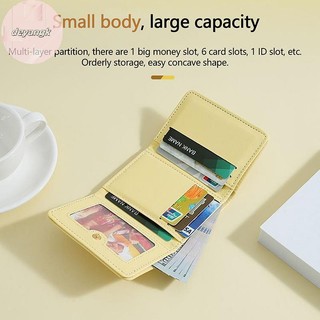 Deyangk Nữ Ví Gấu Dễ Thương Ba Đa Năng Ví Ngắn Gấp Đựng Thẻ Ví Đựng Tiền Xu Nữ Túi Đựng Thẻ Kẹp Túi Hoạt Hình VN