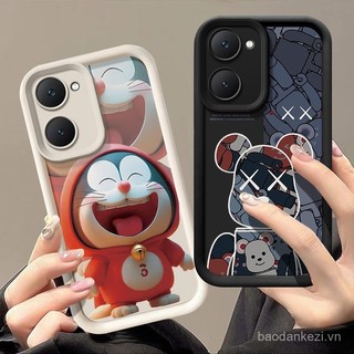 Ốp Silicon mềm Vivo Y18 y18e y18s y28s Y03 4G Y27 y27s y36 v2247 v2332 v2333 Doraemon kuromi Brotherhood Ốp lưng cầu thang t3a2