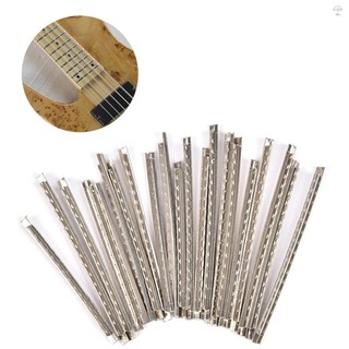 Dây đàn Guitar Fret 21 Frets Thép không gỉ Fretwire 2.9mm Chiều rộng vương miện cho đàn Guitar Bass