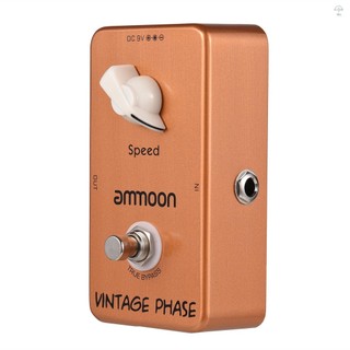 Ammoon AP-03 Vintage Phase Pha Pha Phaser Guitar Effect Pedal True Bypass