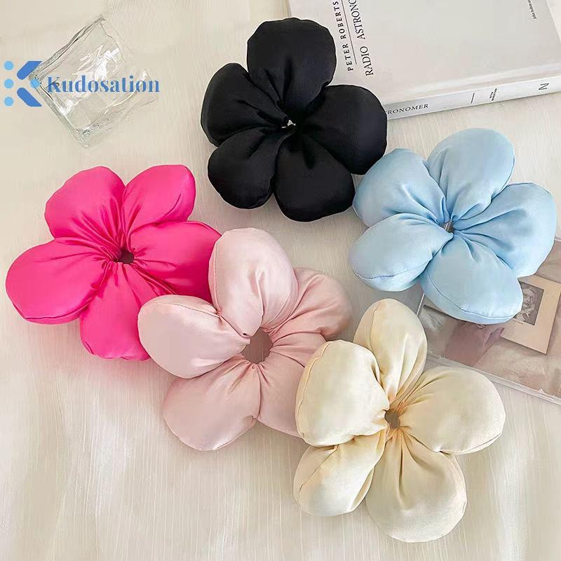 Kudosation Sa Lớn 3D Hoa Tóc Dây Dành Cho Nữ Ngọt Ngào Bé Gái Mũ Lớn Intese Hairband Thời Trang Phụ Kiện Tóc