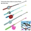 Cần câu Mini GAVESTO, kiểu dáng đa dạng co giãn cho trẻ em Cần câu cá, Phim hoạt hình 38cm / 58cm / 80cm chất lượng cao với cần câu dây 50 mét cho trẻ em