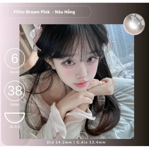 Filter Brown Pink | Kính Áp Tròng Emma | Emma Lens