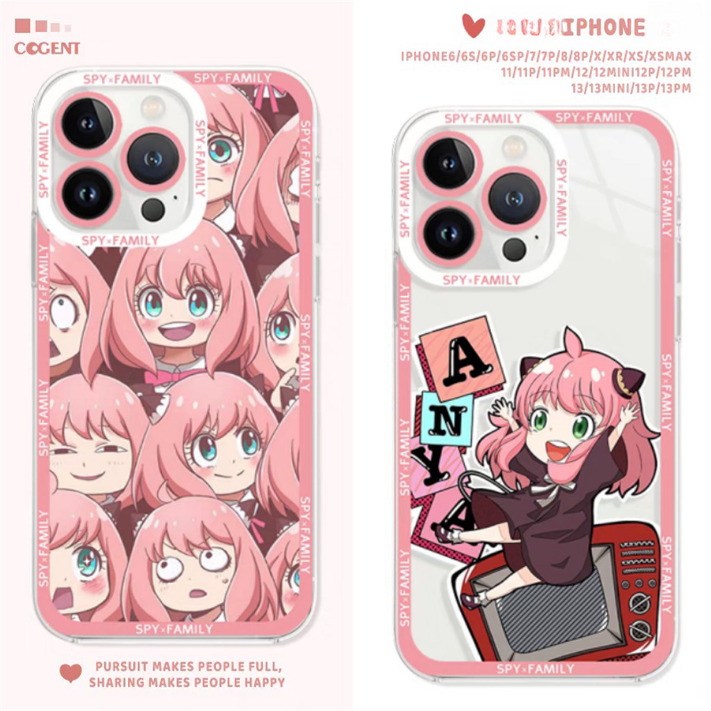 Ốp Điện Thoại Cho infinix Note 10 40 30 Pro 12 G96 TECNO POVA 3 CAMON 30 5G Smart 7 Zero 5G 2023 30 4G Ốp Lưng Anime Dễ Thương SPY Họ Anya Mềm Hoạt Hình Trò Chơi Trong Suốt