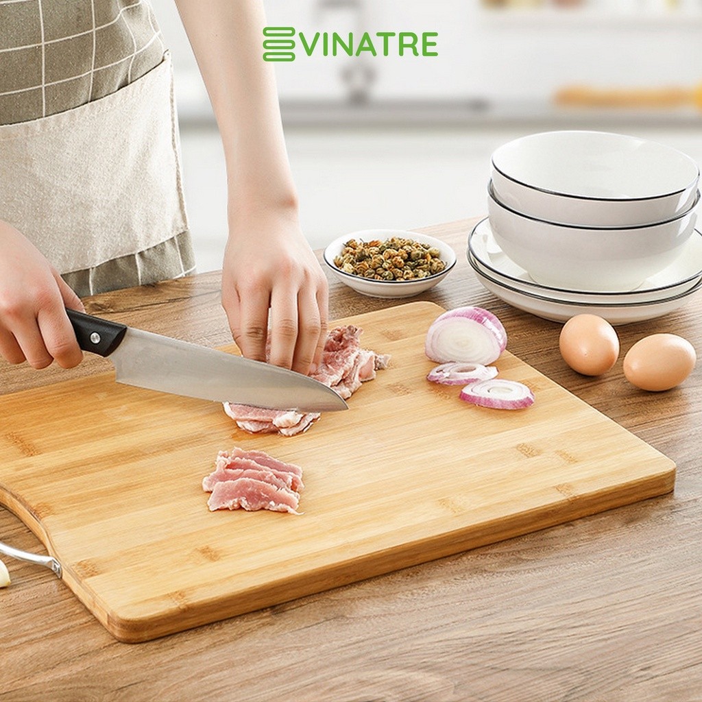 Thớt Gỗ Chữ Nhật có lỗ treo tường , kháng khuẩn, chống nấm mốc sỉ lẻ