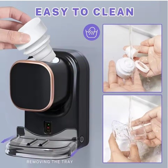 Máy ép kem đánh răng tự động Máy ép kem đánh răng điện treo tường cho trẻ em và người lớn cho phòng tắm
