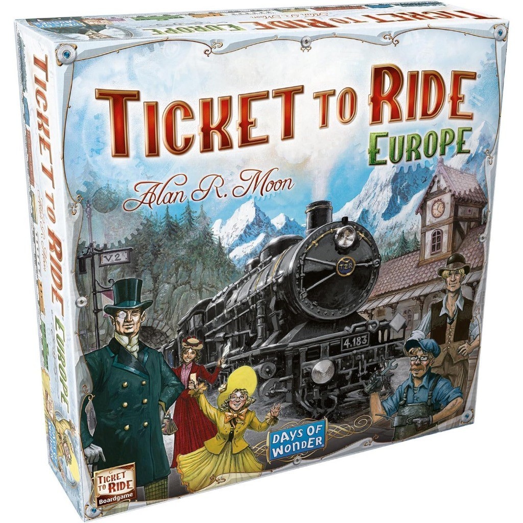 [Luật Việt] Boardgame Ticket to Ride EUROPE - Đường Tàu Châu Âu