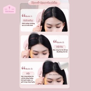 Lược Rối Thiết Kế Xoắn Ốc Hình Chữ Nhật Thông Minh - Giải Quyết Tóc Rối Nhanh Chóng
