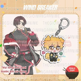 (TAI THÚ) Móc khóa WIND BREAKER in hình chibi anime mica acrylic quà tặng xinh xắn