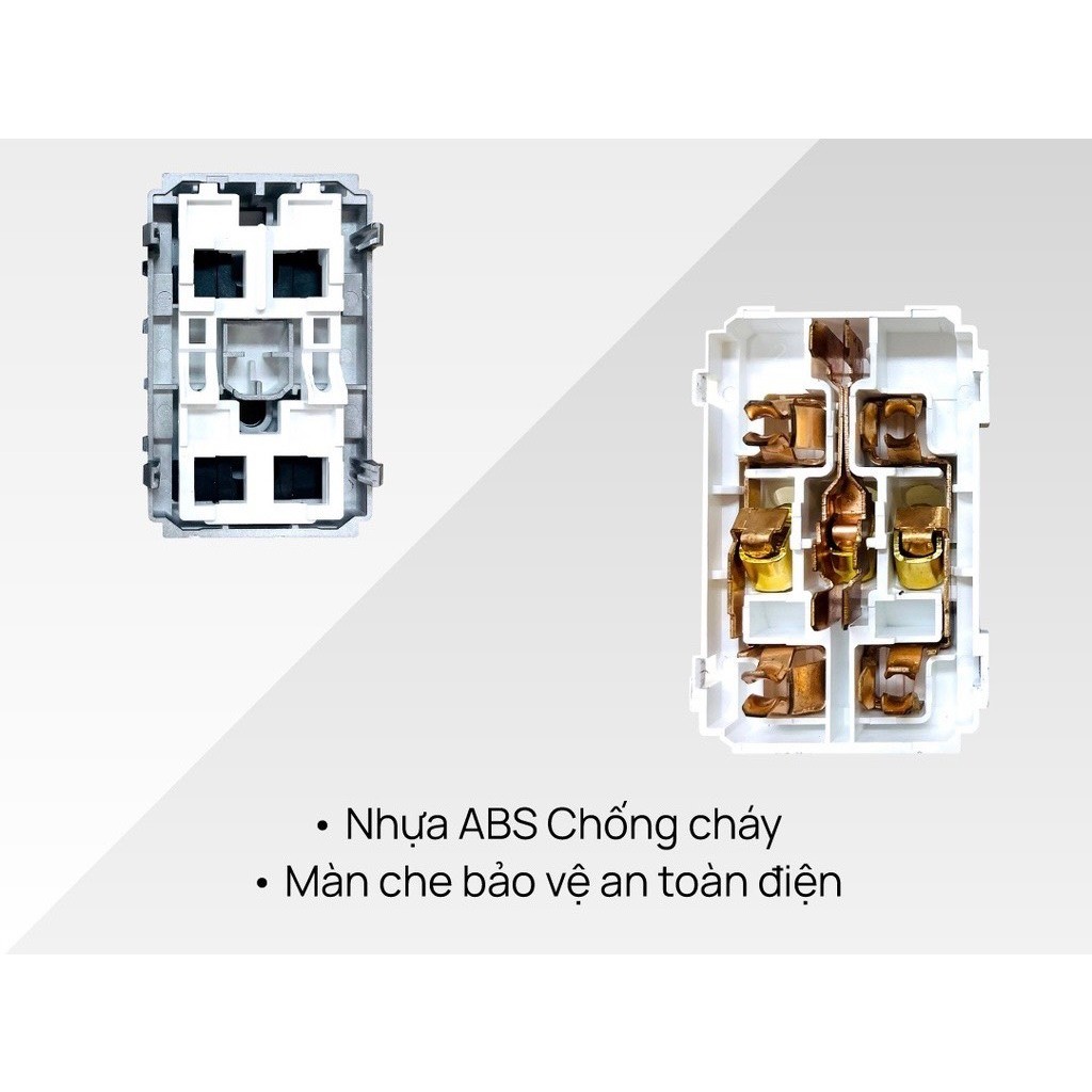 Hạt ổ cắm đa năng Sino Vanlock,hạt ổ cắm đơn,đôi hai chấu, ba chấu Sino Vanlock,hạt ổ đơn, hạt ổ đơn,ổ cắm điện hai chấu