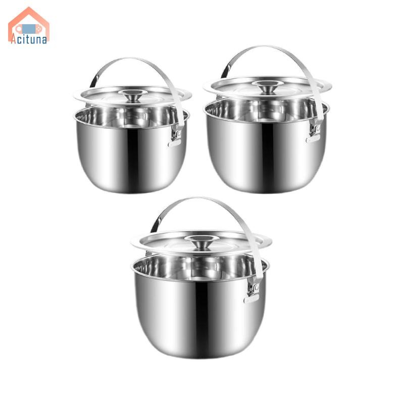 Xô Đá Có Nắp Thùng Bảo Quản Câu Lạc Bộ Bình Rượu Inox Bình Nước Giải Khát Cho Sân Sau Nhà Hàng Dã Ngoại Đồ Uống Cắm Trại