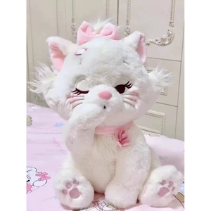 Đồ chơi nhồi bông mèo Marie dễ thương dòng Sakura, đồ chơi nhồi bông dài cho bạn gái, quà sinh nhật cho bạn gái, búp bê đồng hành ngủ Marie Cat