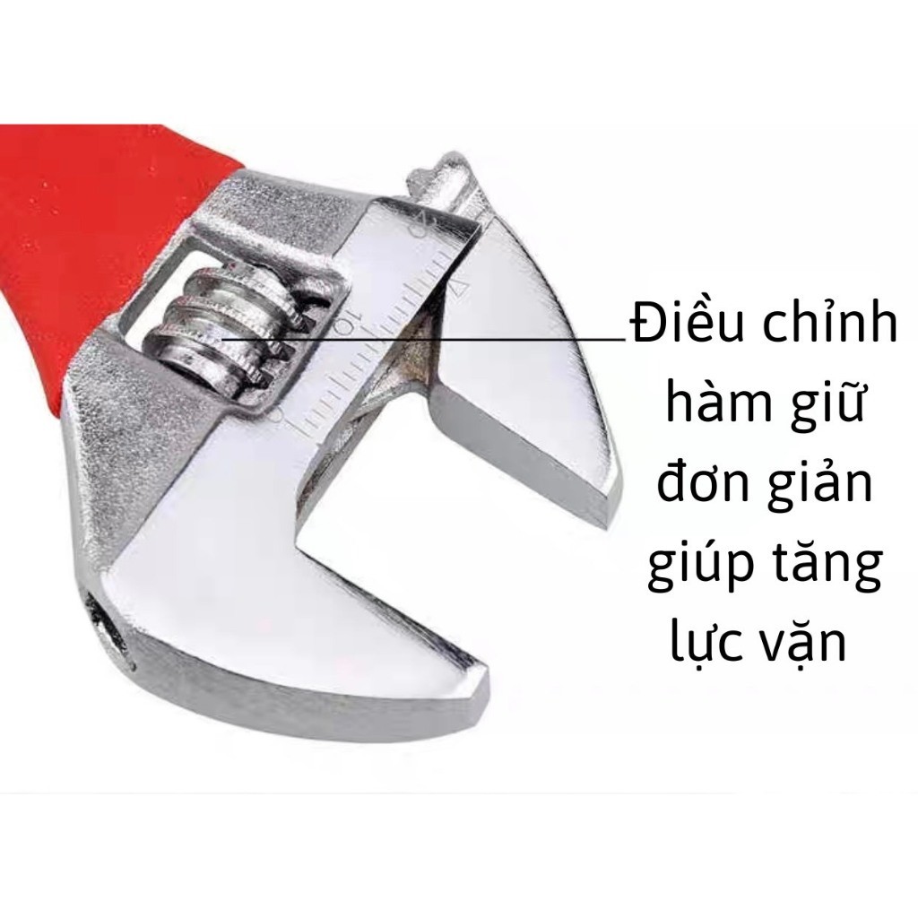 Mỏ lết Yeti tay dạ bọc cao su,cờ lê yeti đa năng, mỏ lết công nghiệp,cờ lê thông minh, cà lê Yeti,co le yeti,mo let yeti