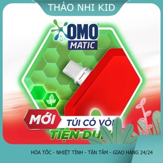 Combo 2 Túi Nước Giặt OMO Matic Cho Quần Áo Bé - 2 Túi 3.6Kg