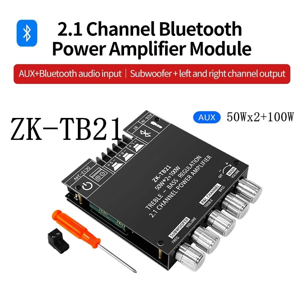 Mạch loa ZK-TB21 Mô-đun bộ khuếch đại công mạch khuếch đại âm thanh