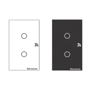 Công tắc cảm ứng mặt chữ nhật kính CT2C-WIFI