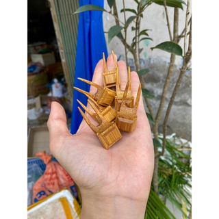 Xiên hoa quả tre già víp lồng chim chào mào, dọ dế víp lồng chim