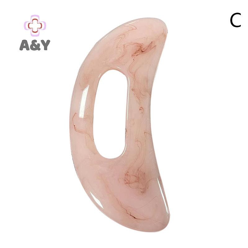 A & Y 1 Bảng Guasha Đá Tự Nhiên Nhựa Tổng Hợp Scpy aping Board Công Cụ Massage.