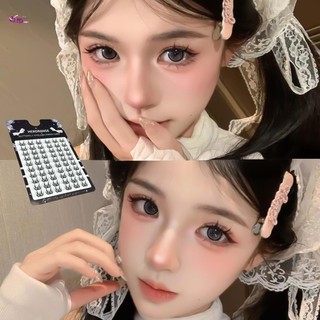 Thin Band Press on Lash Clusters Natural & Wispy Lash Wisps dành cho bé gái Trang điểm mắt ngoài đêm