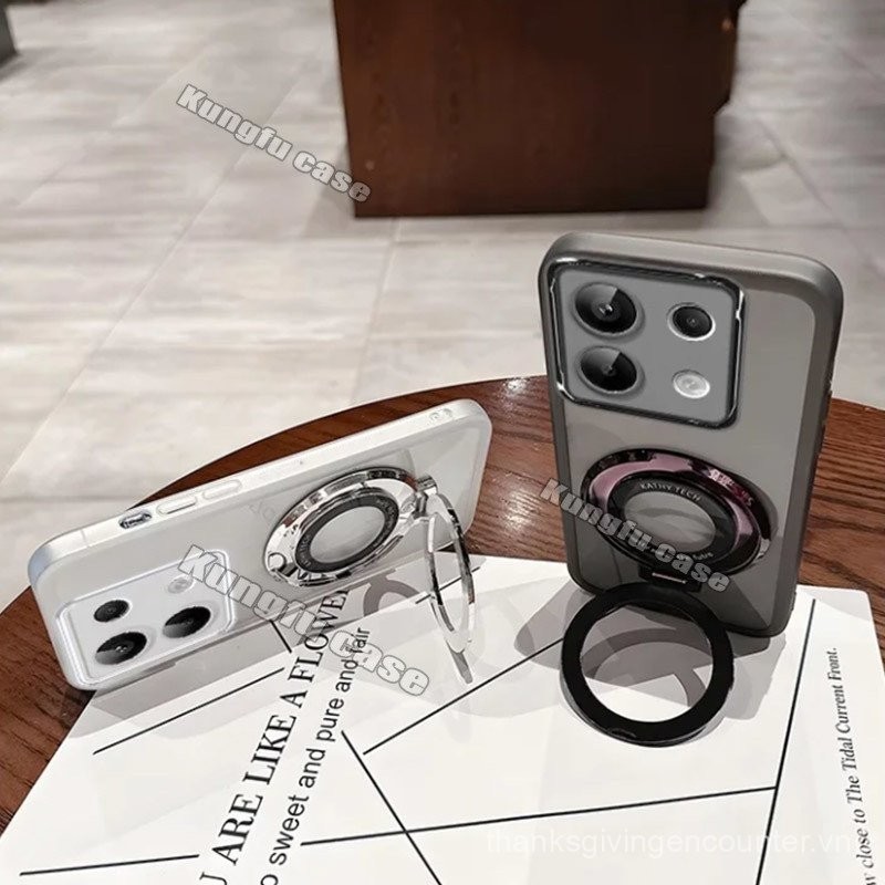 Ốp lưng cho Xiaomi Poco M7 Pro PocoM7 M6Pro M7Pro M6 4G 5G, ốp điện thoại hình vuông hỗ trợ thời trang cho cặp đôi, mềm mại, chống sốc, bảo vệ ống kính camera, giá đỡ, nắp lưng