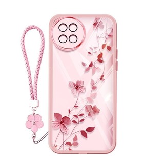 Ốp điện thoại phong cách INS YBD cho ITEL S23 ‎ S665L Tecno Spark 20 pro plus Tecno KJ7 Vỏ silicone trong suốt hình hoa dây leo