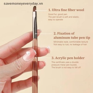 [savemoneyeveryday] 1 Chiếc Bút Móng Tay Bàn Chải Quét Bút Dây Vẽ Ánh Sáng Bút Gradient Bàn Chải Móng Tay [vn]