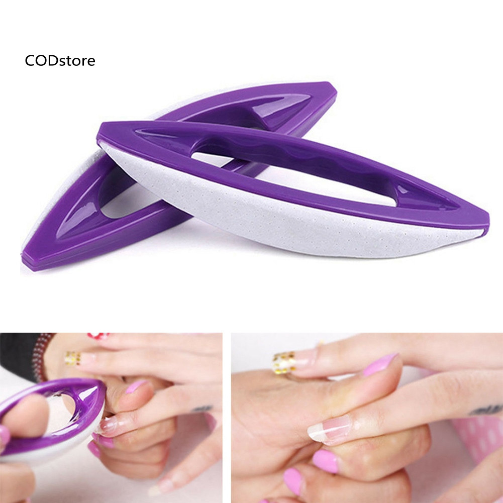 KDC 3 Cái / bộ Móng Tay Nghệ Thuật Sáp Đánh Bóng Mài Đánh Bóng Kem Đệm Bộ Dụng Cụ Làm Móng Tay