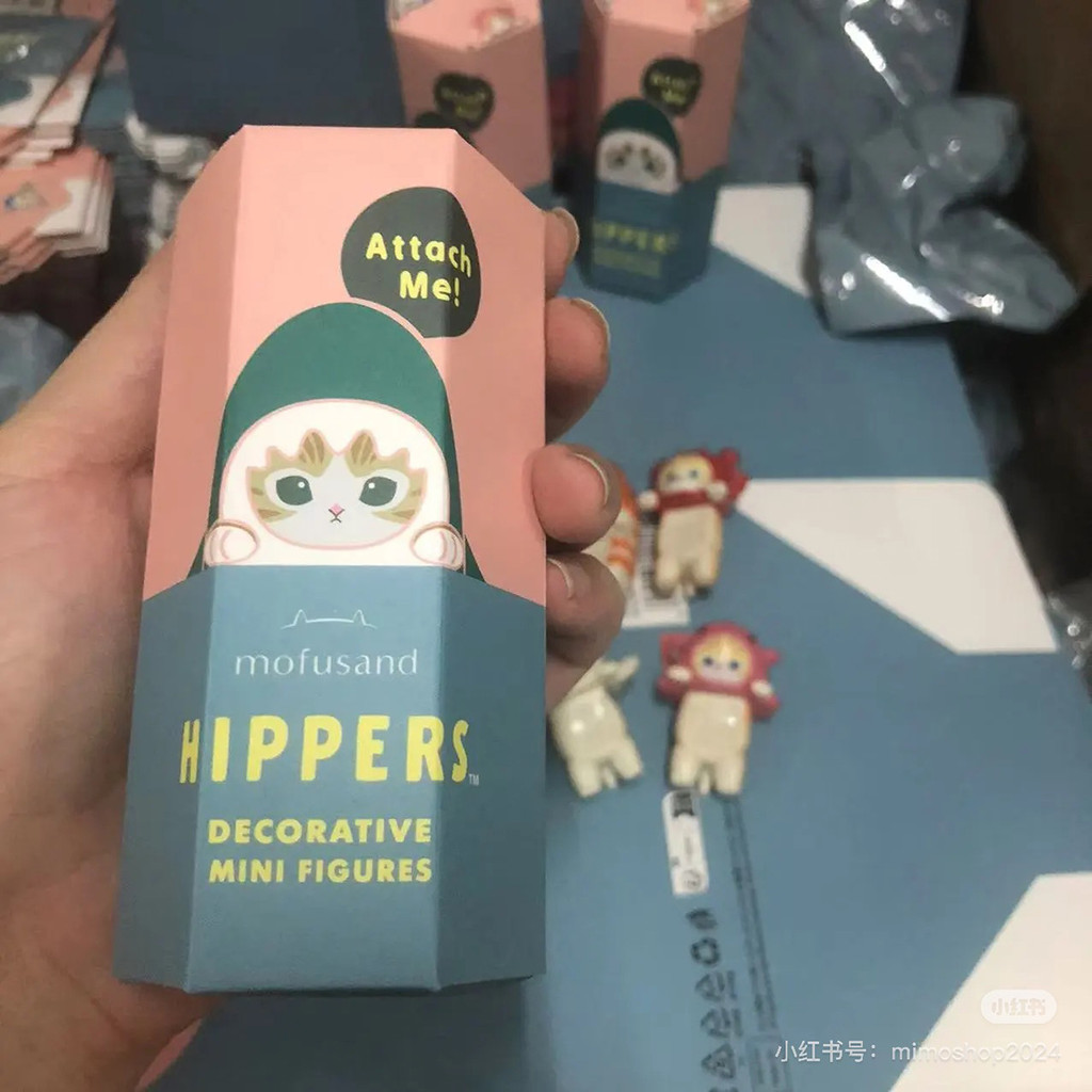 Cat Angel Hippers Harvest mini figure Seoul Series Dễ Thương Dâu Điện Thoại Ô Tô Trang Trí Máy Tính Ngẫu Nhiên Dâu Hình 1 Chiếc