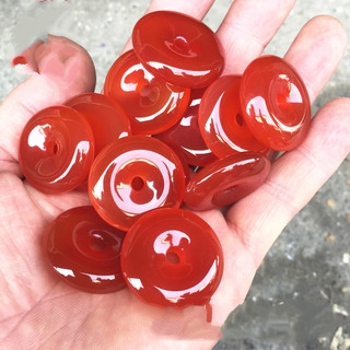 Dây chuyền mặt khóa an toàn ngọc bích mã não carnelian, quà tặng ngọc bích