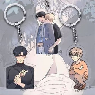 Móc khóa CÂY KHÔNG RỄ mica acrylic in hình BL boylove xinh xắn