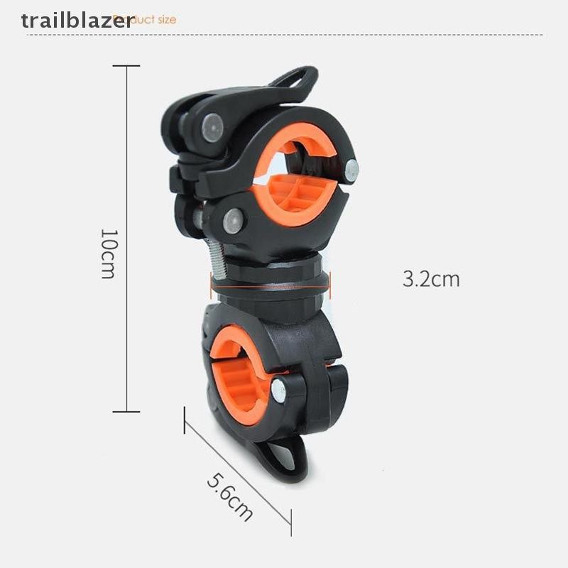 Máy cạo râu 360°Xoay Kẹp Đèn Pin Gắn Giá Đỡ Đèn Pin LED Gắn Đèn Pin Phụ Kiện Mới
