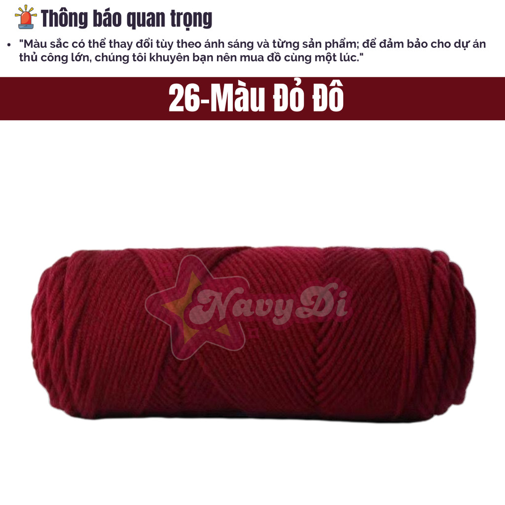 26-Màu Đỏ Đô